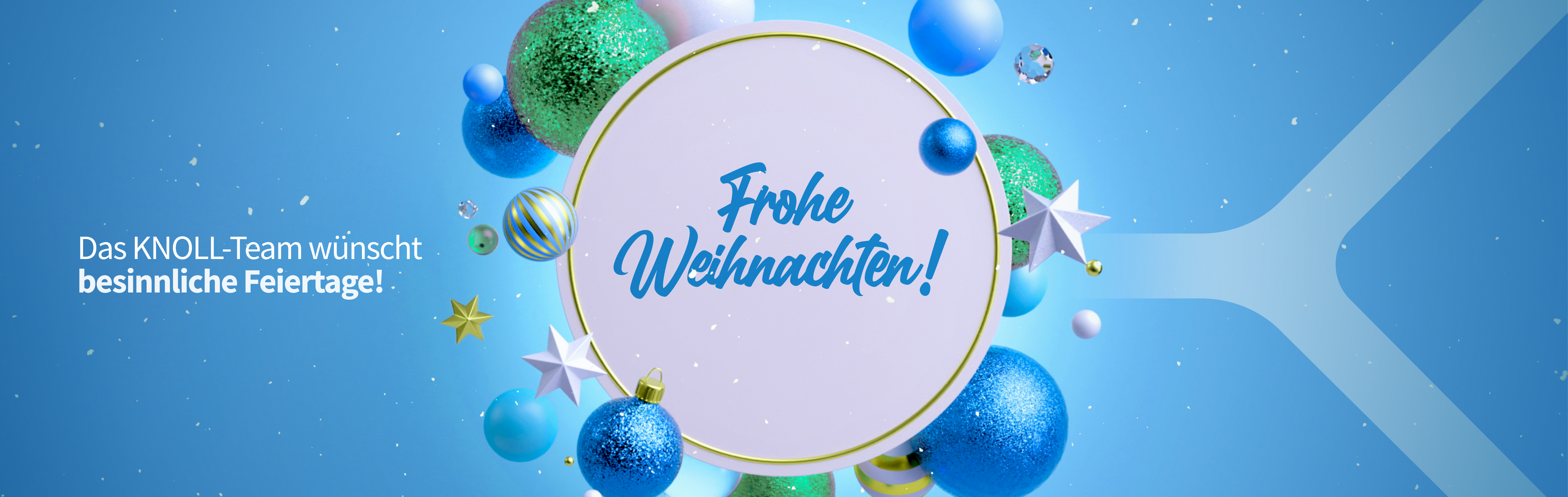 KNOLL Frohe Weihnachten