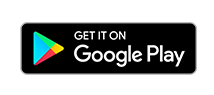 Schaltfläche mit Google-Logo und Schriftzug: Get it on Google Play