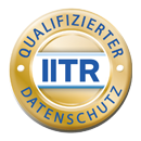 Datenschutz gemäß DSGVO, zertifiziert durch die IITR Datenschutz GmbH